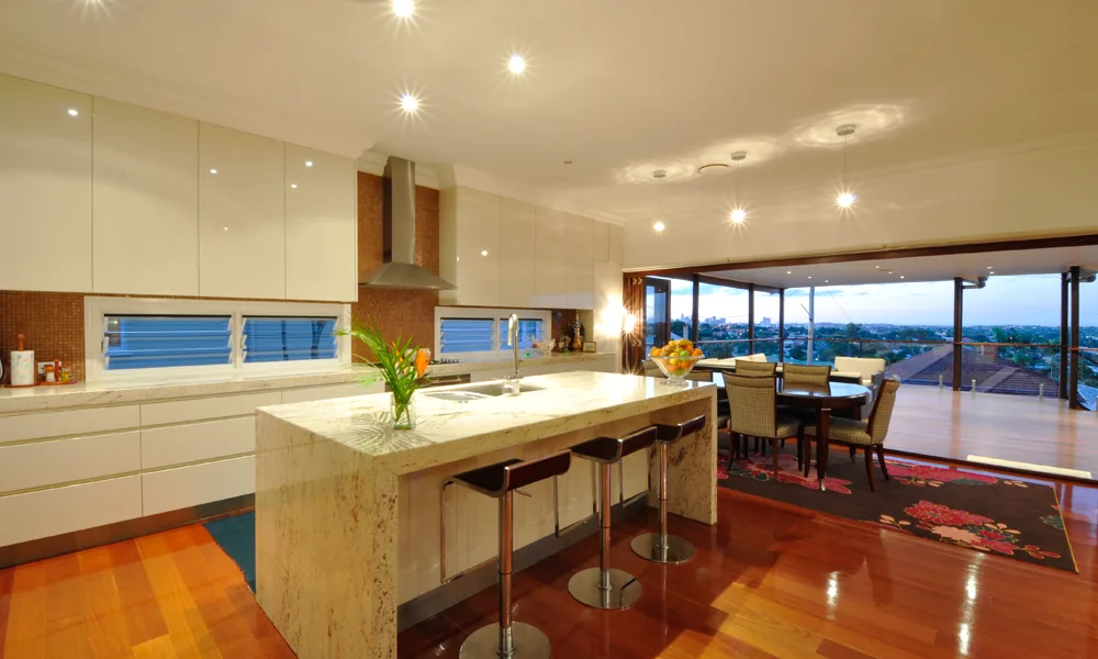 Kitchen with tiled surfaces from C and K Tiling's published gallery